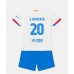 Barcelona Sergi Roberto #20 Babykleding Uitshirt Kinderen 2023-24 Korte Mouwen (+ korte broeken)